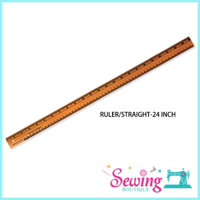 OPR PS24, PVC RULER 24" STRAIGHT (RULER/STRAIGHT-24 INCH)